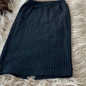 Pinstripe pencil skirt size 2